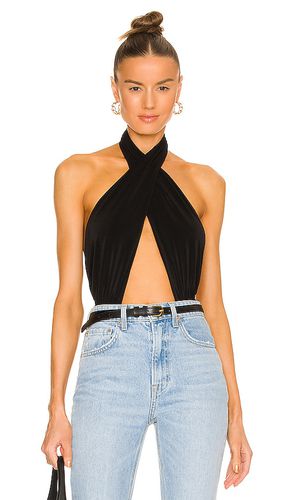 Cross Halter Bodysuit in . Taglia XL - Norma Kamali - Modalova