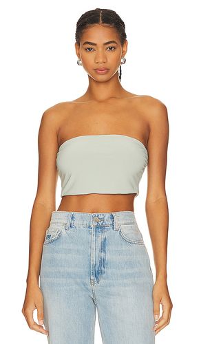 Strapless Cropped Top in Sage. - size L (also in M, XL) - Norma Kamali - Modalova