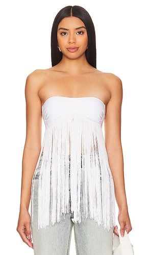 X Revolve Fringe Top in White. - size M (also in S, XL) - Norma Kamali - Modalova