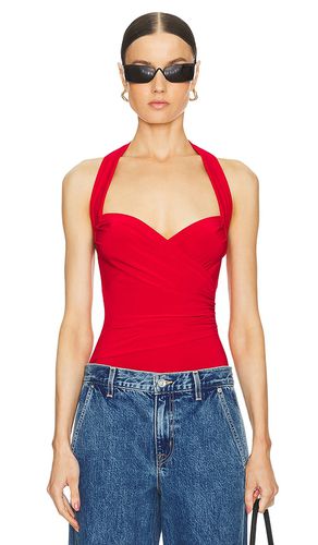 Cayla Bodysuit in Red. - size L (also in M, S, XL, XS, XXS) - Norma Kamali - Modalova