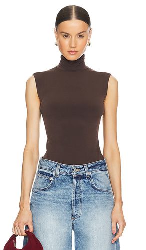 Slim fit sleeveless turtleneck top en color talla S en - . Talla S (también en XL, XS, XXS) - Norma Kamali - Modalova