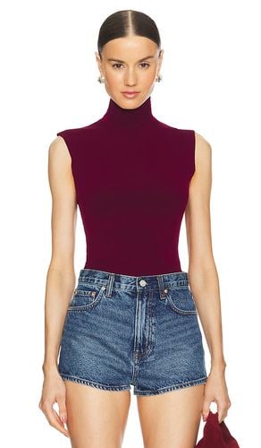 X REVOLVE Slim Fit Sleeveless Turtleneck Top in Purple. - size L (also in M, XXS) - Norma Kamali - Modalova