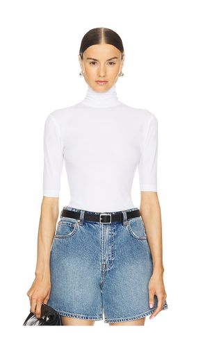 Slim Fit Short Sleeve Turtleneck Top in . Size M. Also in XS, XXS - Norma Kamali - Modalova