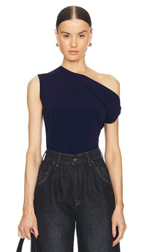 Drop Shoulder Top in Navy. - size L (also in XS, XXS) - Norma Kamali - Modalova