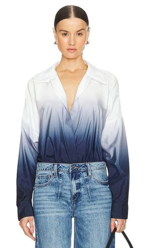 Super Oversized Boyfriend Shirt Bodysuit in . Taglia XS - Norma Kamali - Modalova