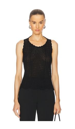 Scoop Neck Tank Crochet Top in . Size M, XL, XS, XXS - Norma Kamali - Modalova