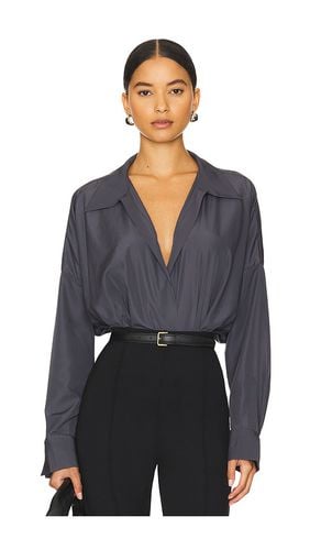 Oversized Boyfriend Shirt Bodysuit in . - size L (also in M, S, XL, XS, XXS) - Norma Kamali - Modalova