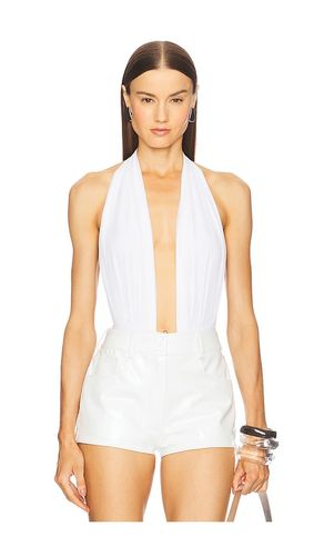 Halter Bodysuit in White. - size L (also in M, S, XL) - Norma Kamali - Modalova