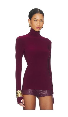 Slim Fit Long Sleeve Turtle Top in . Size M. Also in S - Norma Kamali - Modalova