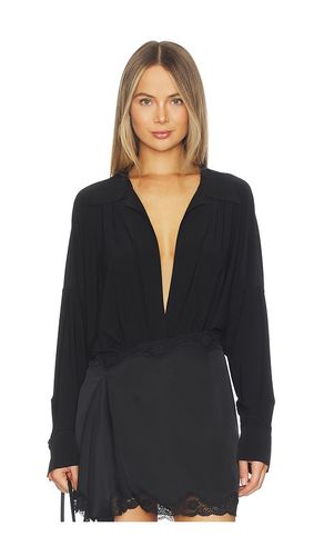 Super Oversized Boyfriend Nk Shirt Bodysuit in . - size L (also in S, XS) - Norma Kamali - Modalova