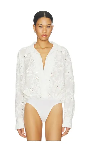 Super Oversized Boyfriend Shirt Bodysuit in . Size L. Also in M, S, XS, XXS - Norma Kamali - Modalova