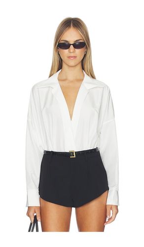 Super Oversized Boyfriend Shirt Bodysuit in . Size L. Also in M, S, XL, XS - Norma Kamali - Modalova