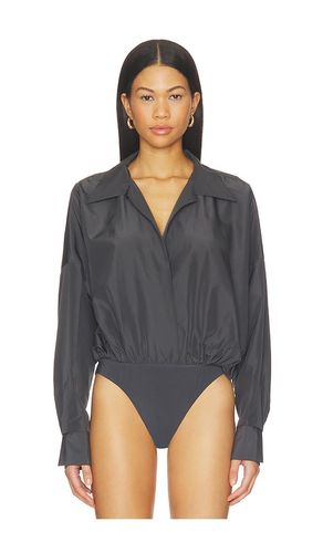 Oversized Neck Bodysuit in . Size L. Also in M, S, XS - Norma Kamali - Modalova