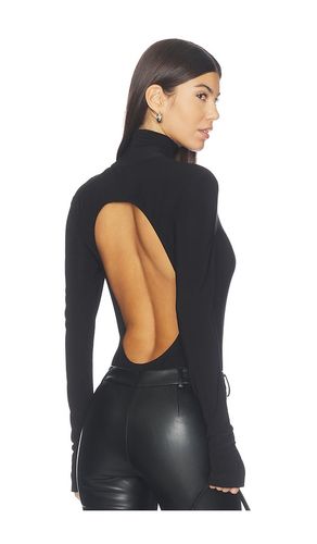 Long Sleeve Turtleneck Open Back Bodysuit in . Taglia L. Also in M, S, XL, XS, XXS - Norma Kamali - Modalova