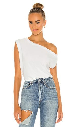 X REVOLVE Drop Shoulder Top in White. - size L (also in M, S, XL, XS) - Norma Kamali - Modalova