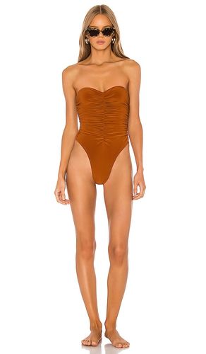 Slinky Marissa One Piece in Tan. - size M (also in S) - Norma Kamali - Modalova