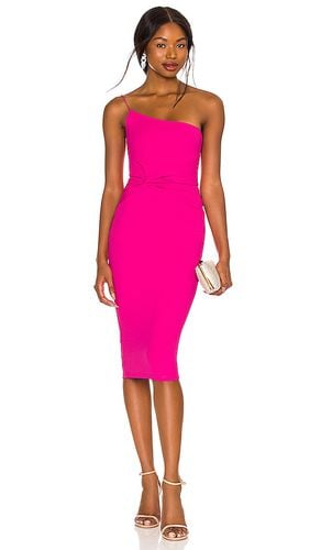 Lust One Shoulder Midi Dress in Fuchsia. - size L (also in S, XL, XS) - Nookie - Modalova