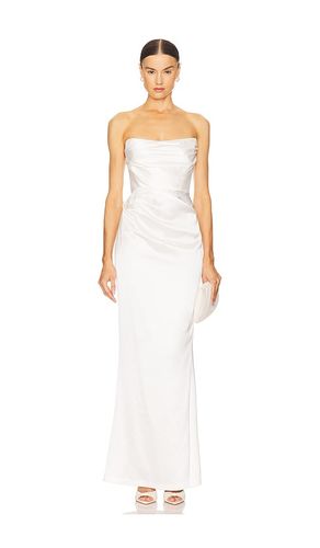 Vestido largo emelie en color talla M en - White. Talla M (también en S, XL/1X, XS) - Nookie - Modalova