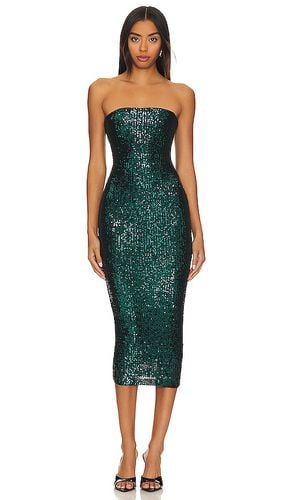 Fantasy Midi Dress in Dark Green. - size L (also in S) - Nookie - Modalova