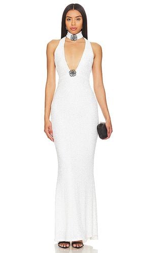 Rosalia Halter Gown in White. - size M (also in XS) - Nookie - Modalova