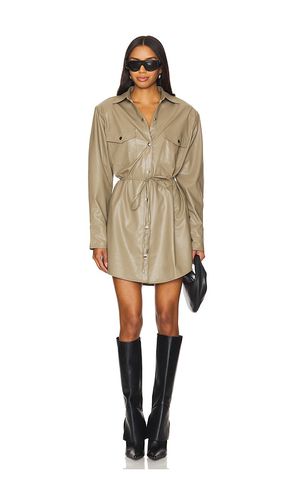 Off Duty Shirt Dress in Tan. - size L (also in M, S, XL) - Nookie - Modalova