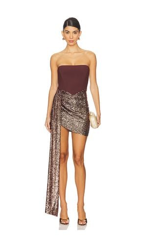 Monet Mini Dress in Metallic . - size L (also in M, S, XL, XS) - Nookie - Modalova