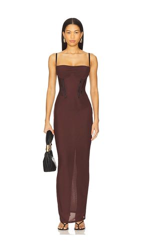 Allegra Maxi Dress in Brown. - size M (also in S, XL, XS) - Nookie - Modalova