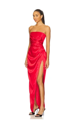 X REVOLVE Alina Gown in Red. - size S (also in XL) - Nookie - Modalova