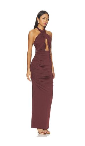 Charlize Multi-way Maxi Dress in Brown. - size L (also in M, S) - Nookie - Modalova