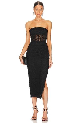 Raina Strapless Corset Lace Midi Dress in . - size 6 (also in 8) - NICHOLAS - Modalova