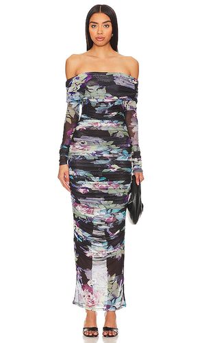 Oaklyn Off Shoulder Shirred Midi Dress in . Size 2, 4, 6 - NICHOLAS - Modalova