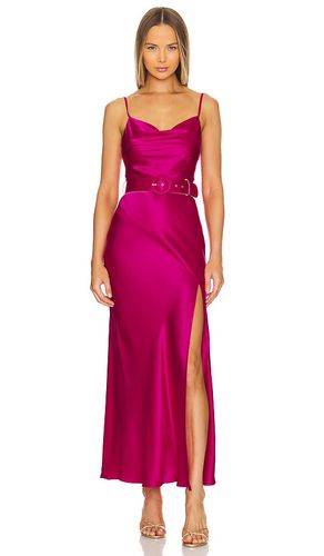 X REVOLVE Simone Cowl Neck Gown in Fuchsia. - size 0 (also in 12, 2, 8) - NICHOLAS - Modalova