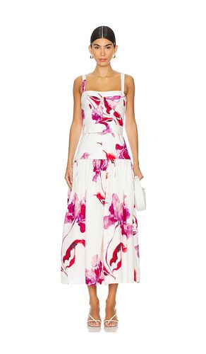 Lidia Bustier Drop Waist Dress in Pink. - size 0 (also in 10, 2) - NICHOLAS - Modalova