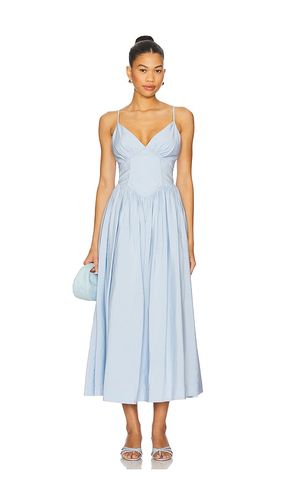 Becker Midi Dress in Baby Blue. - size 0 (also in 4, 6) - NICHOLAS - Modalova