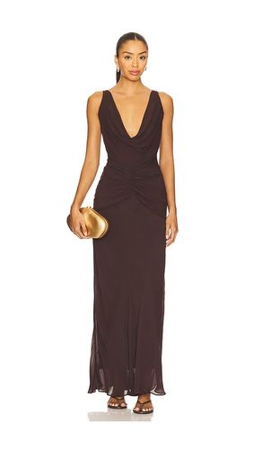 Calia Dress in Chocolate. - size 0 (also in 4, 6, 8) - NICHOLAS - Modalova