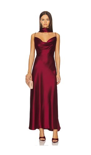 Geneva Sleeveless Cowl Neck Gown With Side Slit in . Size 12. Also in 6, 8 - NICHOLAS - Modalova
