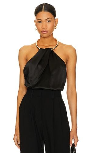 Oxana Draped Necklace Top in . Taglia 6 - NICHOLAS - Modalova