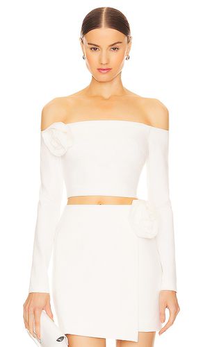 Elaina Off The Shoulder Top in White. - size L (also in S) - NICHOLAS - Modalova