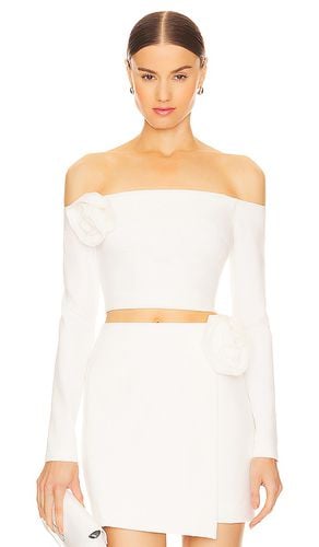 Elaina Off The Shoulder Top in White. - size L (also in S, XS) - NICHOLAS - Modalova