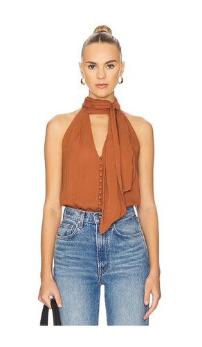 Sumira Top in Brick. - size 0 (also in 4, 8) - NICHOLAS - Modalova
