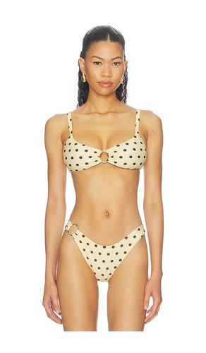 Malie Bikini Ring Top in Cream. - size L (also in M, S, XL, XS) - NICHOLAS - Modalova