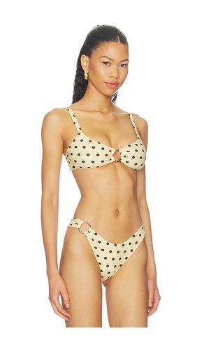 Malie Bikini Ring Top in Cream. - size L (also in M, S, XL, XS) - NICHOLAS - Modalova