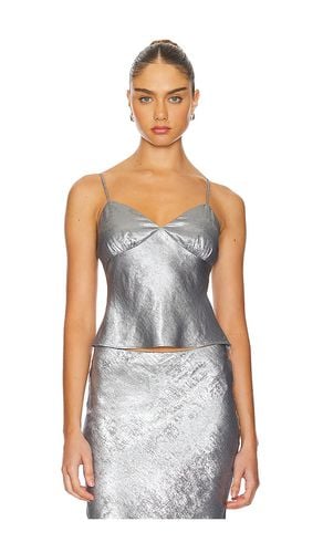 Moss Top in Metallic Silver. - size L (also in M, S, XL, XS) - NIA - Modalova