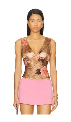 Celia Top in Brown. - size L (also in M, S, XL, XS) - NIA - Modalova