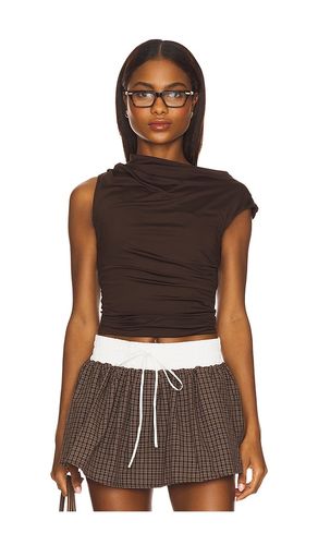 Marge Top in Chocolate. - size L (also in M, S, XL, XS) - NIA - Modalova