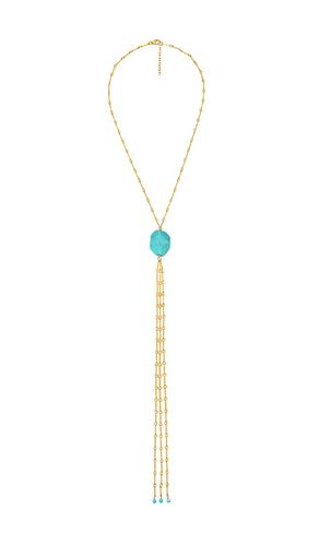 X REVOLVE Turquoise Bolo Necklace in - NAiiA - Modalova