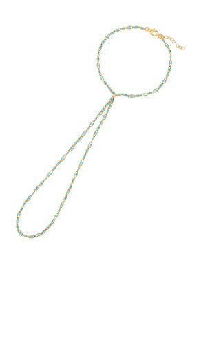 X REVOLVE Turquoise Link Hand Chain in - NAiiA - Modalova