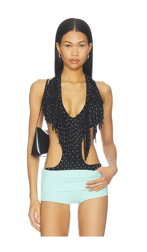 Fringe Bodysuit in . Size L. Also in M, S, XL, XS - NIIHAI - Modalova