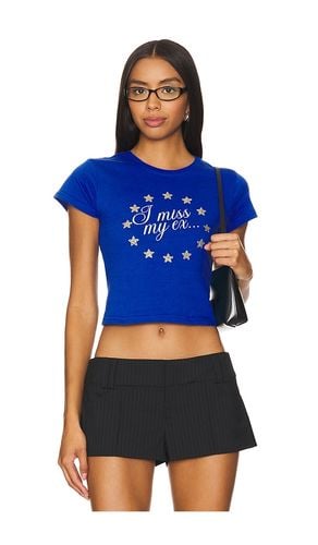 I Miss My Eu Baby Tee in Royal. - size L (also in M, S, XS) - NIIHAI - Modalova