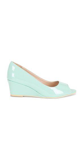 Open Toe Vinyl Mule Wedge in Baby Blue. - size 36 (also in 40) - NIIHAI - Modalova